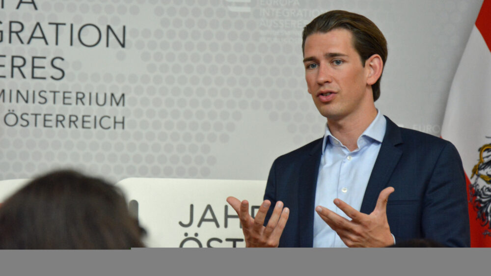 Der neue Kanzler Kurz hat „vollen Respekt“ vor der Entscheidung aus Jerusalem