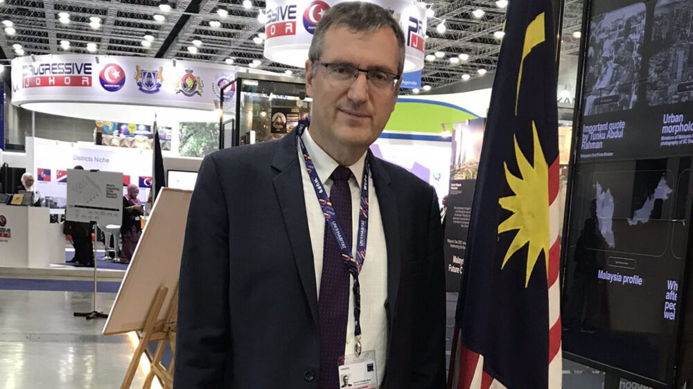 David Roet führte die israelische Delegation in Malaysia an