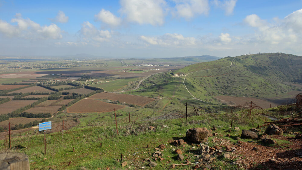 Gefährliches Gebiet: Die Golanhöhen