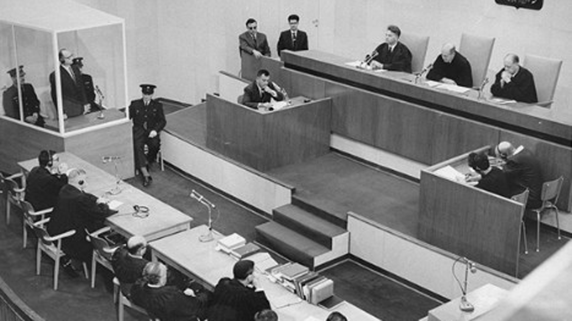 Der Prozess gegen Adolf Eichmann im Jahr 1961