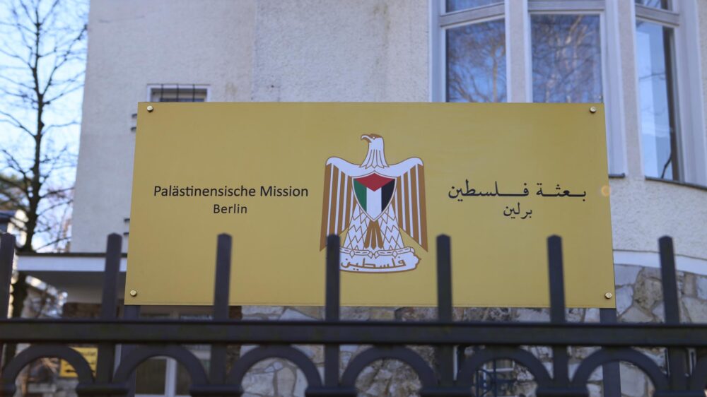 In einer Villa in Berlin: die palästinensische Mission