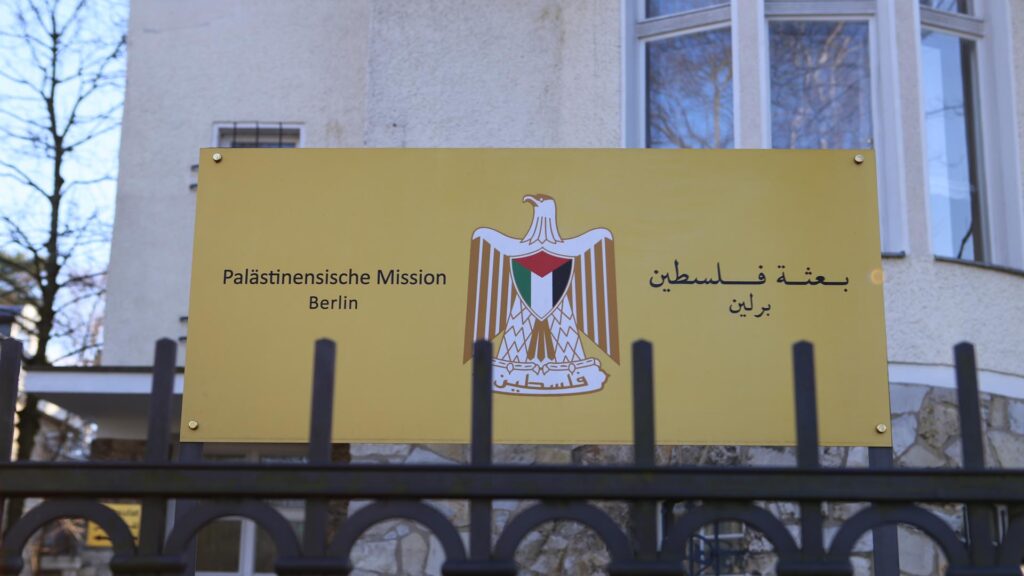 In einer Villa in Berlin: die palästinensische Mission