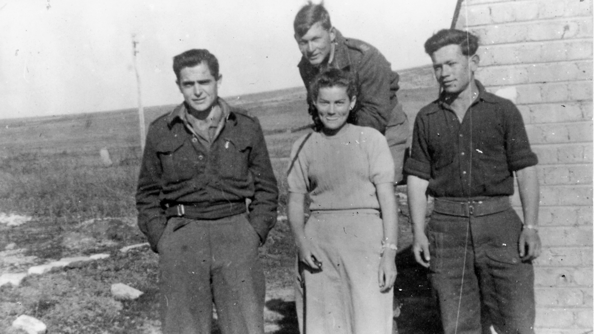 Guri (links) diente in der paramilitärischen Palmach-Gruppe