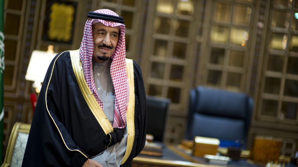 Der 82-jährige König von Saudi-Arabien, Salman Ibn Abd al-Asis, hat mit US-Präsident Donald Trump über einen unabhängigen palästinensischen Staat gesprochen
