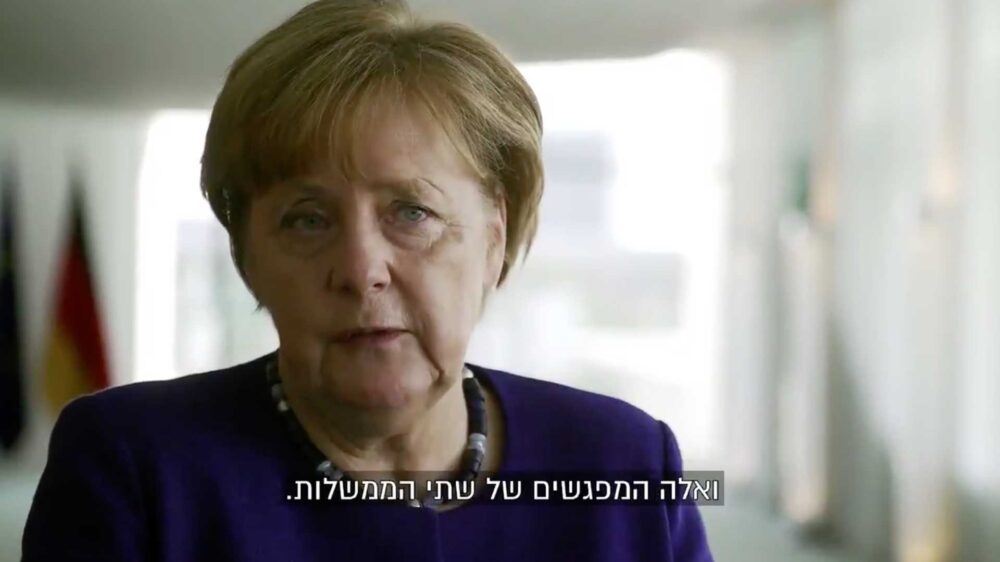 Bundeskanzlerin Merkel hat sich im israelischen Fernsehen kritisch zur Siedlungspolitik geäußert