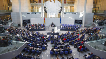 Der Deutsche Bundestag hat am Donnerstag in Berlin über das Verhältnis zwischen Deutschland und Israel debattiert (Archivbild)