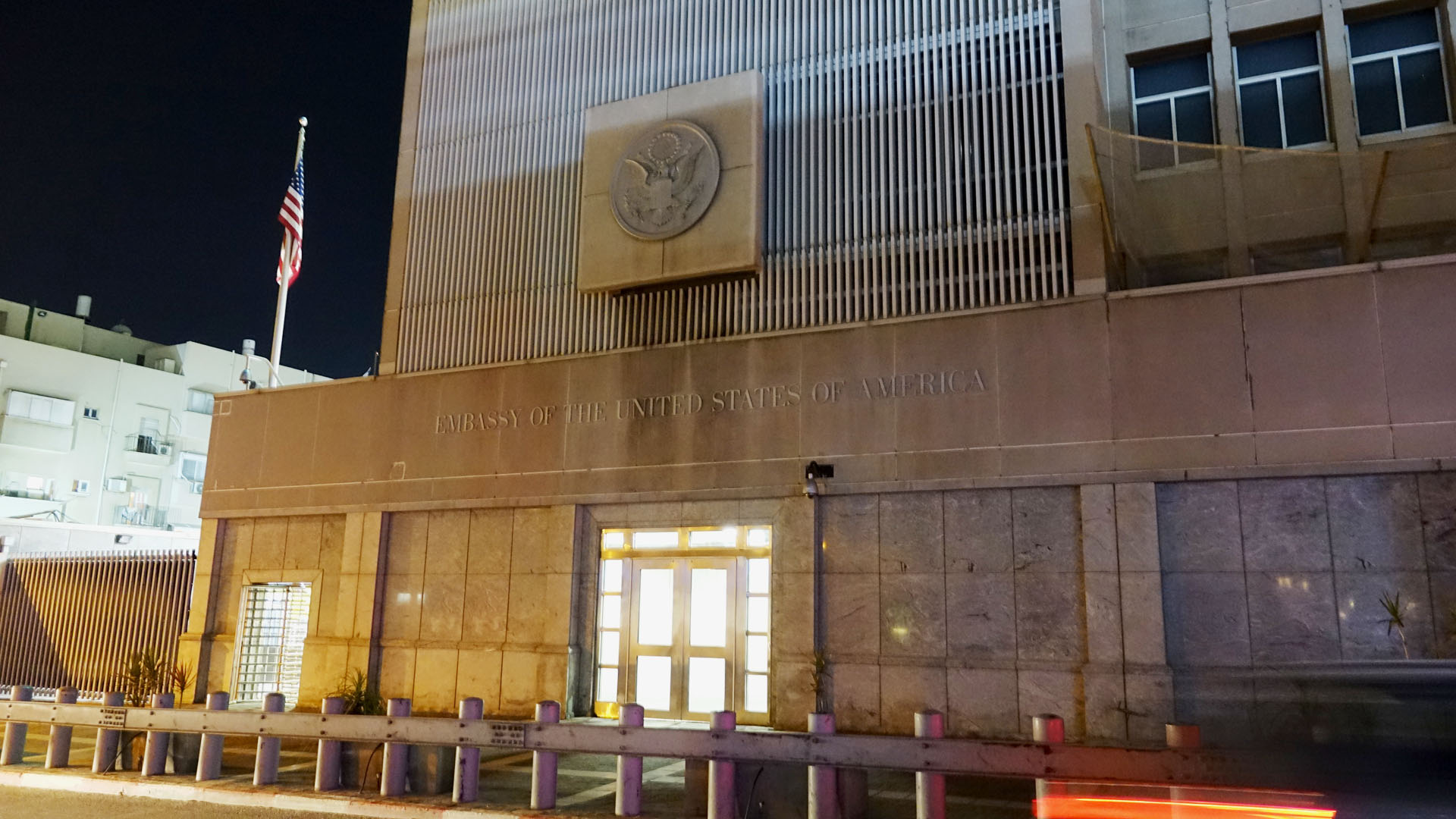 Bislang steht die US-Botschaft in Tel Aviv