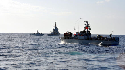 Eines der Boote wurde von der israelischen Marine aufgehalten (Archivbild)