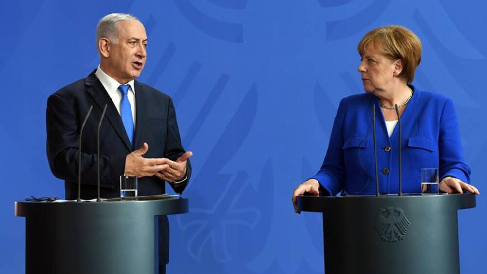 Partner mit Differenzen: Der israelische Regierungschef Netanjahu und seine deutsche Amtskollegin Merkel