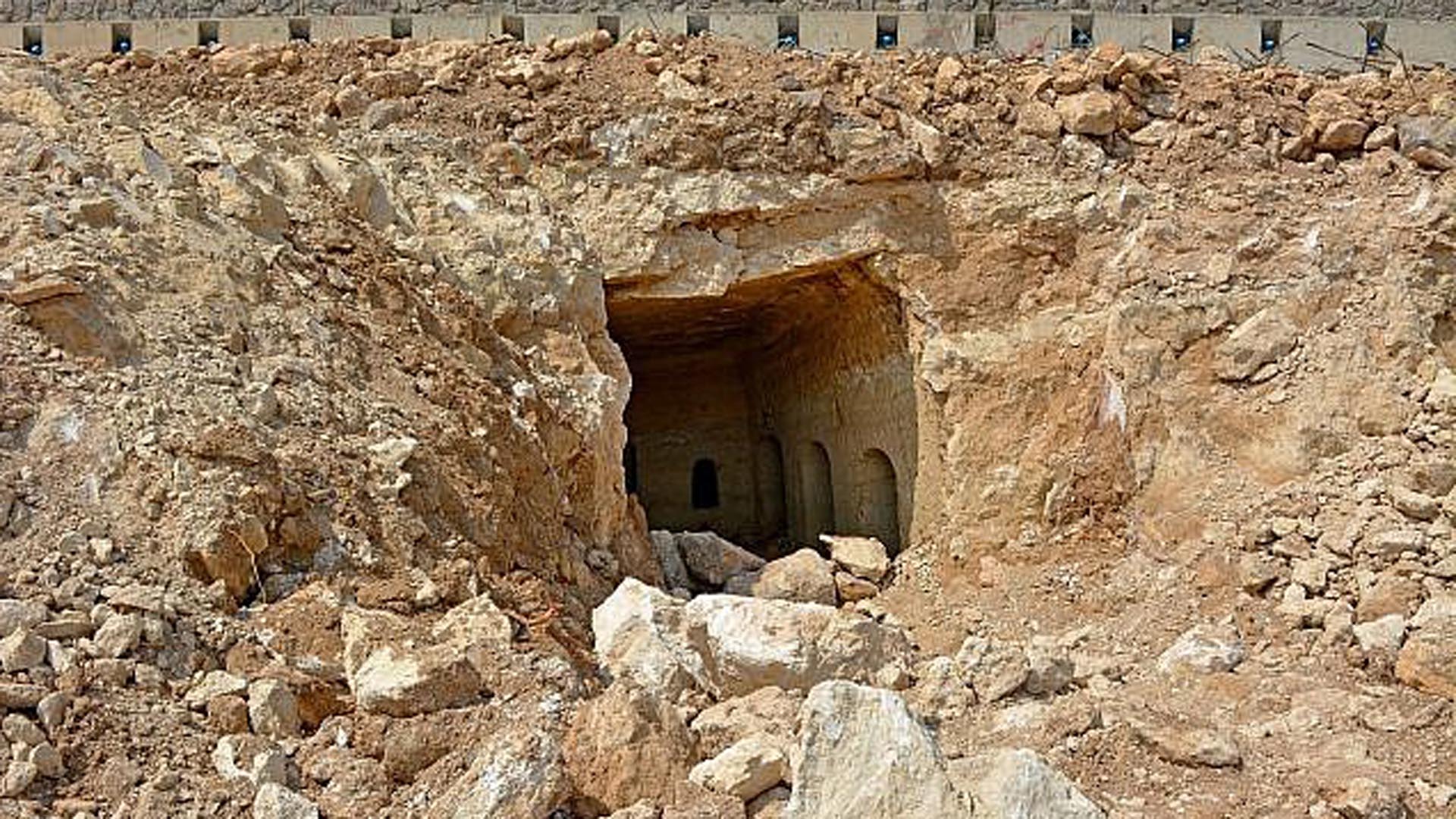 Der Eingang zur Grabkammer