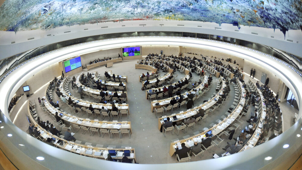Der UN-Menschenrechtsrat in Genf ist am Montag faktisch boykottiert worden