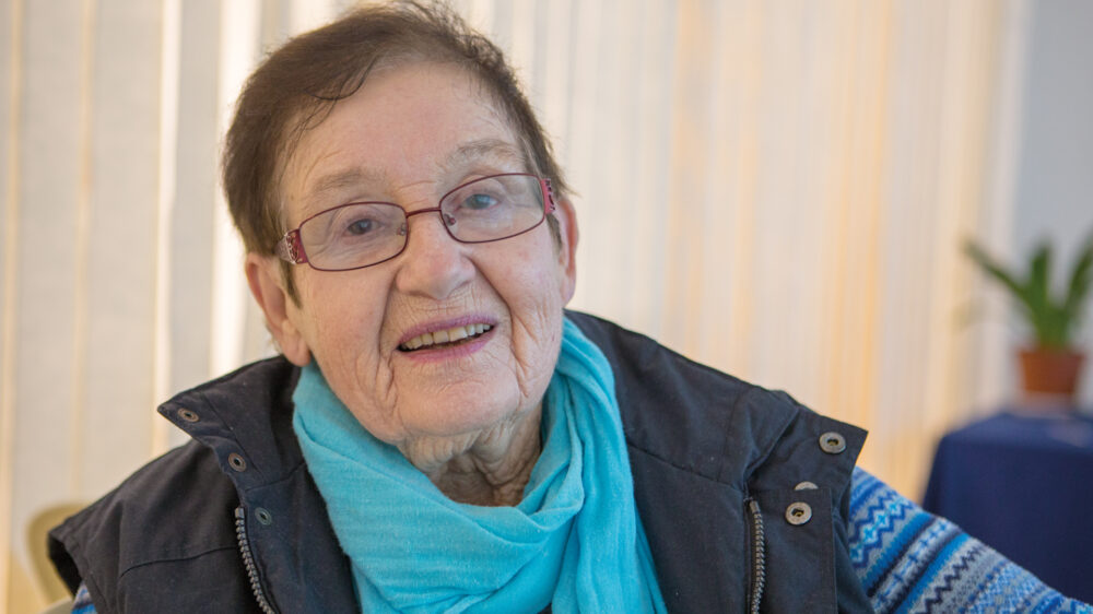 Kommt auch mit über 80 Jahren noch gerne zu Besuch nach Deutschland: die Holocaust-Überlebende Ruth Goldberg