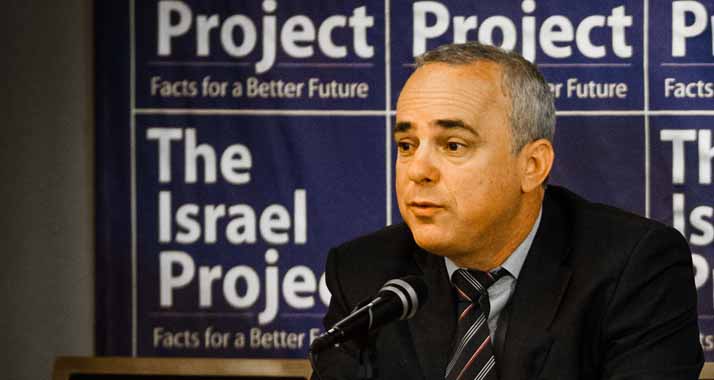Denkt über Maßnahmen zur Behebung des Wassermangels nach: Energieminister Steinitz (Archivbild)