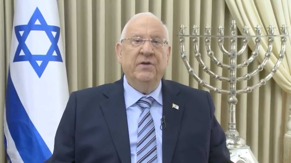 Nimmt bei seiner Neujahrsansprache Juden in aller Welt in den Blick: Staatspräsident Rivlin