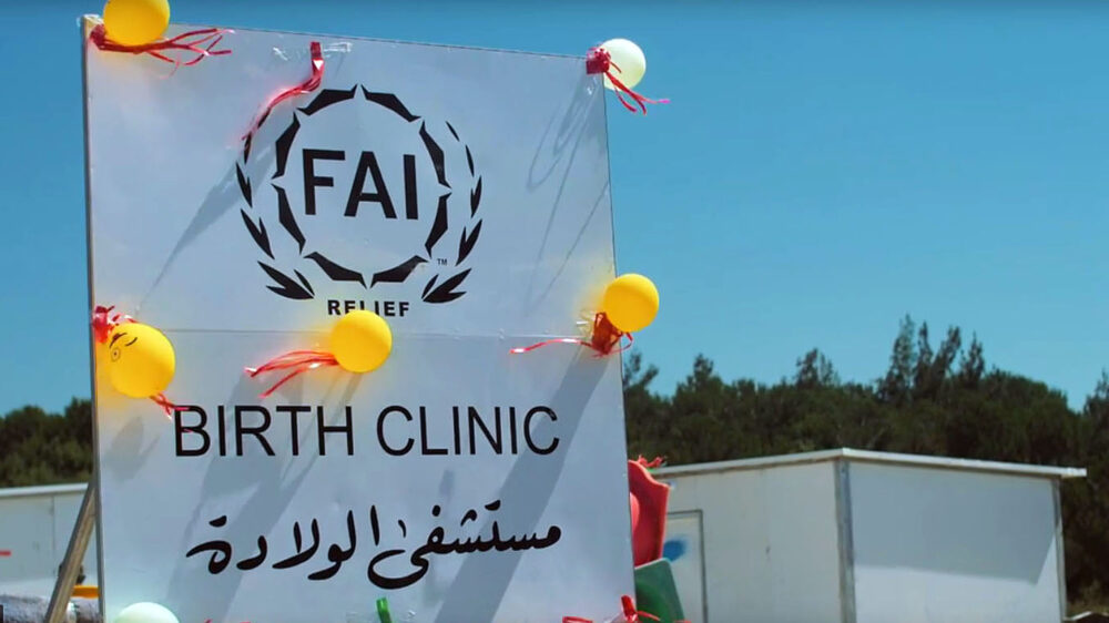Die Christen betrieben in dem syrischen Bürgerkriegsgebiet auch eine Geburtsklinik