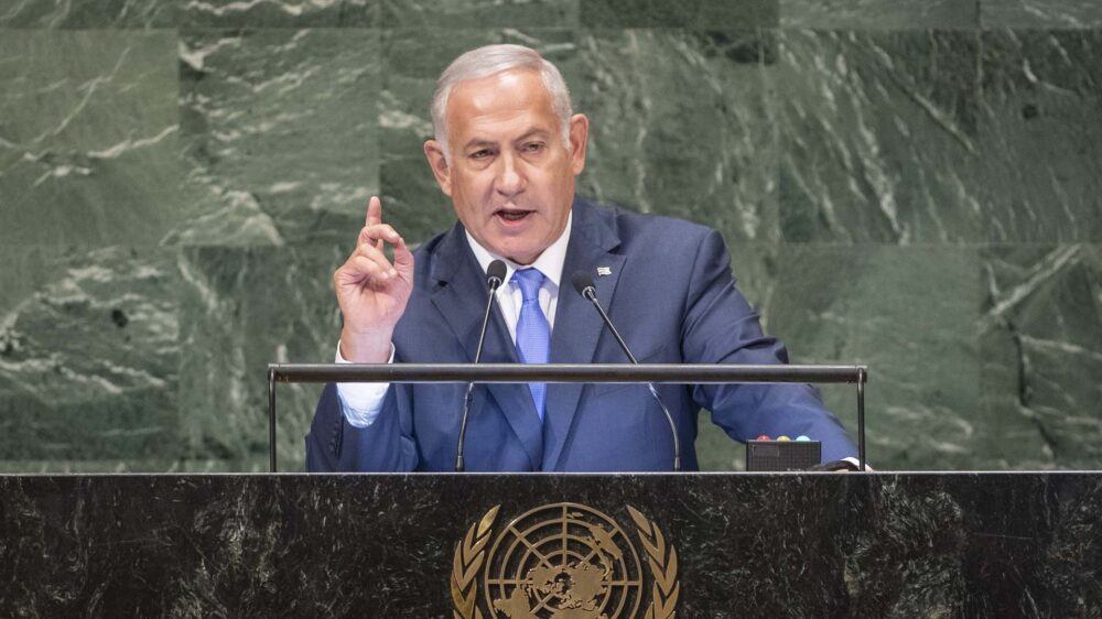 Sieht die iranische Gefahr noch nicht gebannt: der israelische Premier Netanjahu