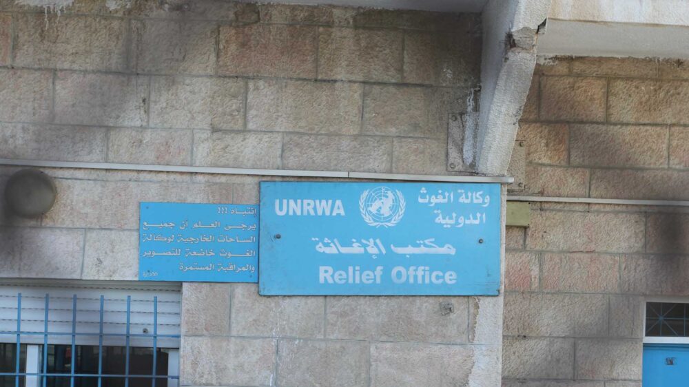 Mitarbeiter der UNRWA müssen sich derzeit um ihre Sicherheit Sorgen machen