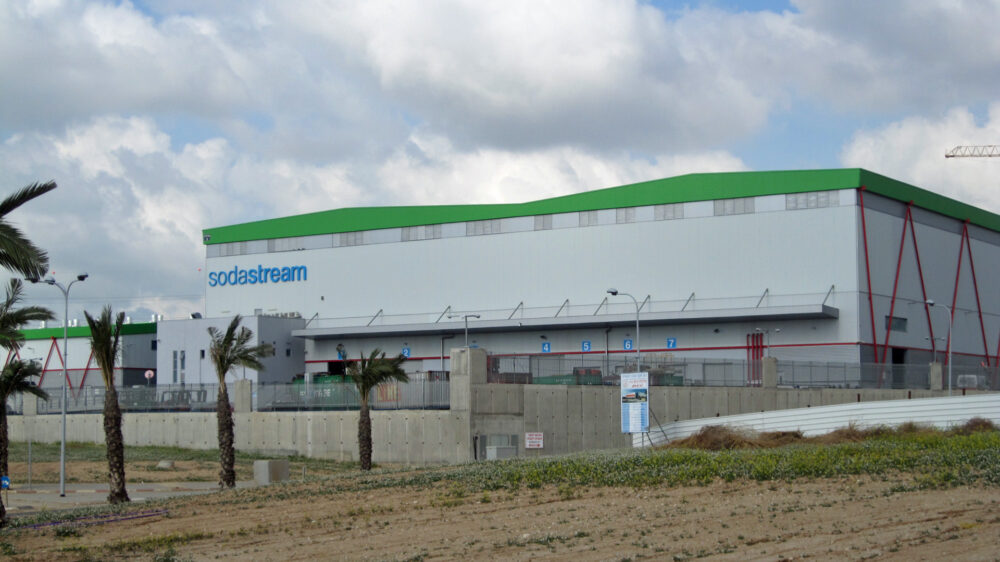 Die israelische Firma SodaStream stand immer wieder im Fokus der Boykott-Bewegung BDS