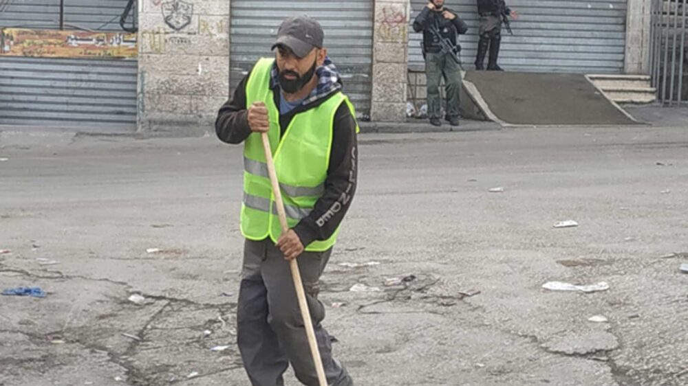 Im Einsatz: Die Stadt Jerusalem kümmert sich nun um den Müll in Schuafat