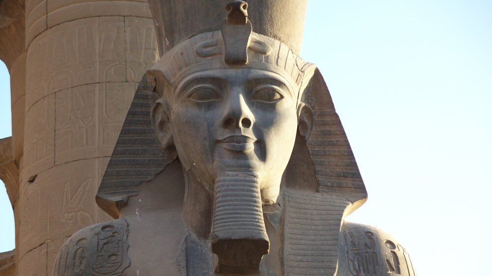 In Israel nicht von der Ausweispflicht befreit: der ägyptische Pharao Ramses II.