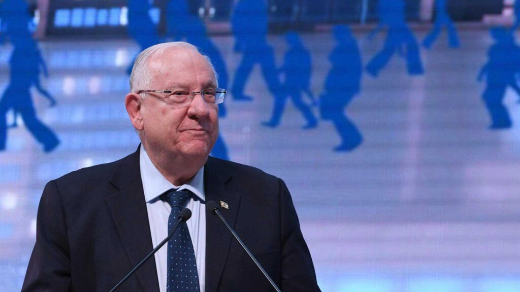 Der israelische Staatspräsident Rivlin hat die neuen Botschafter Ägyptens und Jordaniens empfangen (Archivbild)