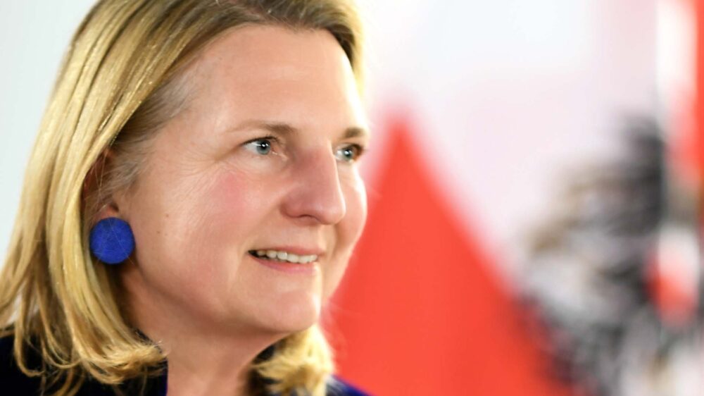 Kritisiert die Haltung der EU gegenüber Israel: Karin Kneissl