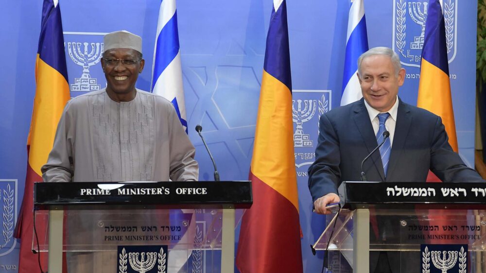 Déby und Netanjahu sehen eine neue Ära der Zusammenarbeit anbrechen