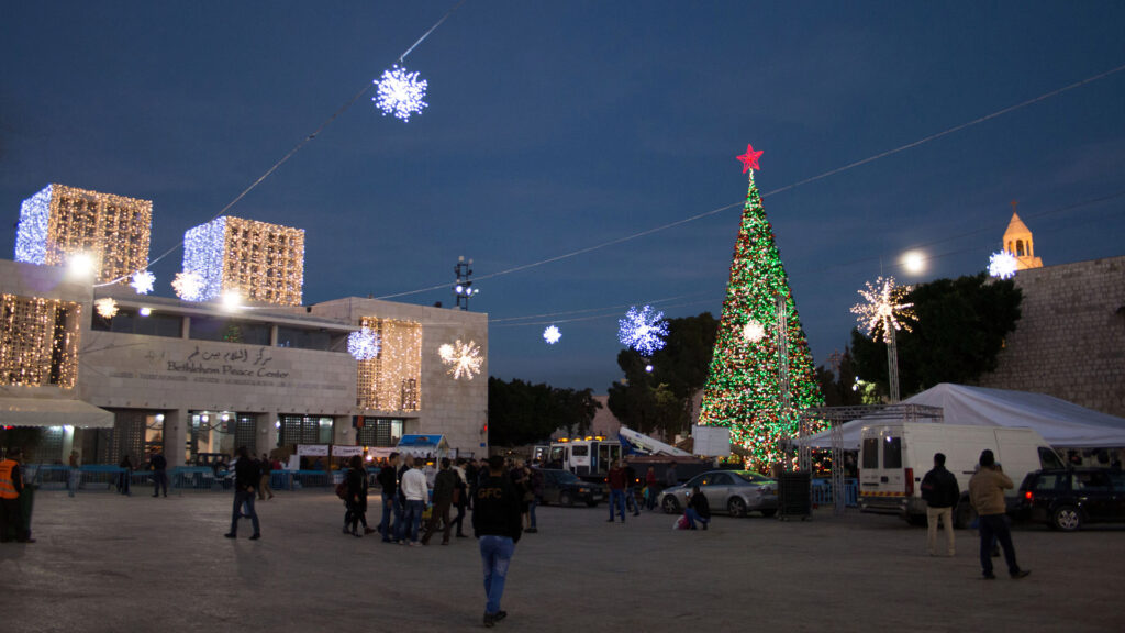 Nach der Weihnachtspause nimmt Israelnetz seine Arbeit im neuen Jahr wieder auf (Im Bild: der Krippenplatz in Bethlehem)