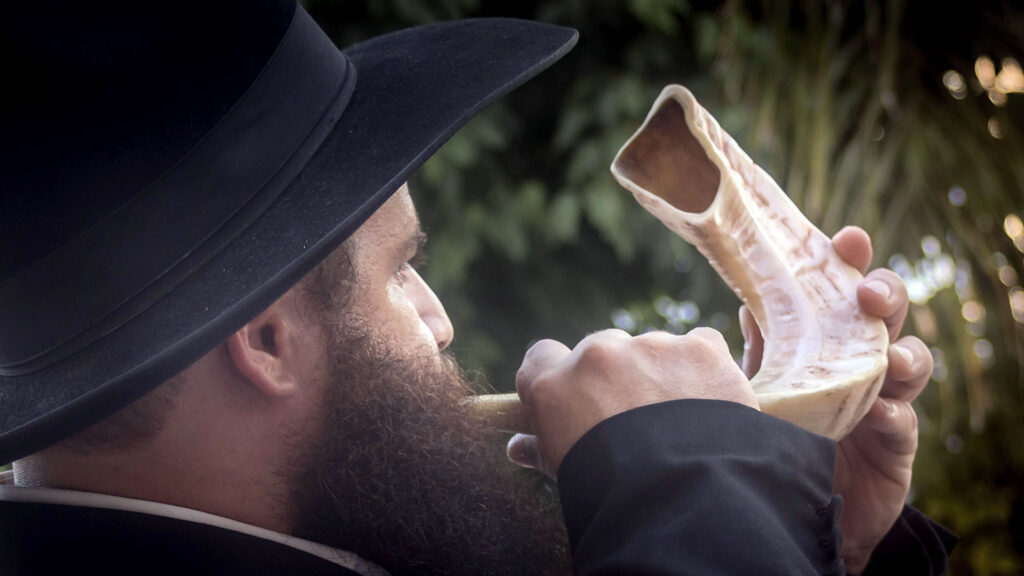 Am jüdischen Neujahr wird traditionell das Schofar geblasen