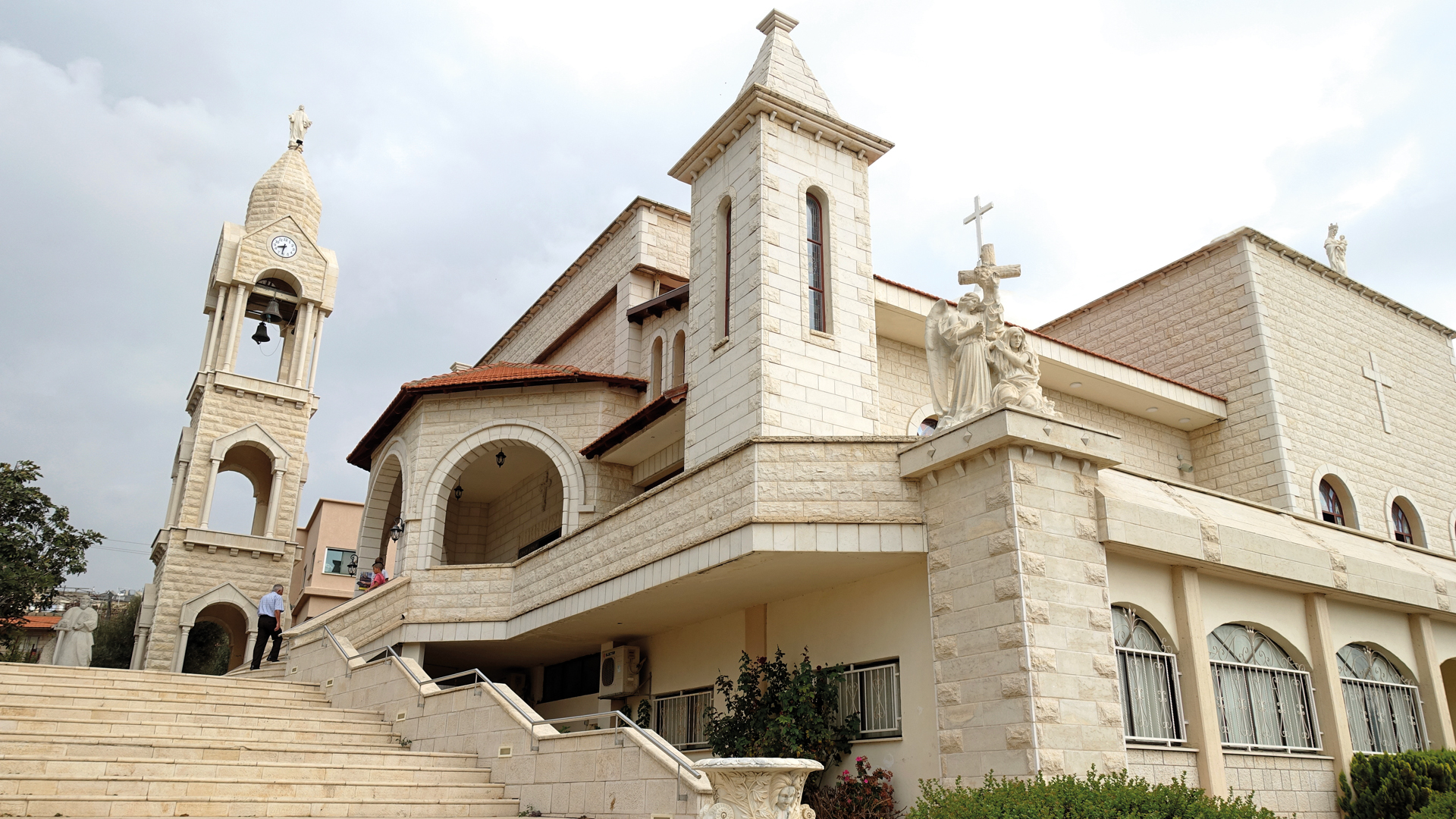 Die Kirche Mar Marun dient als geistliches Zentrum der Aramäer von Dschisch