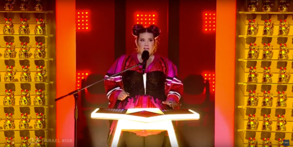 Die israelische ESC-Gewinnerin Netta war 2018 besonders oft Thema bei Twitter oder der Google-Suche