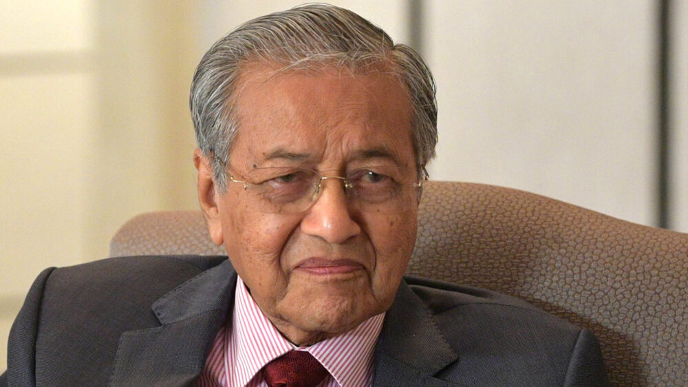 Der 93-jährige Premierminister Malaysias, Mohamad, fiel schon in der Vergangenheit immer wieder durch antisemitische Aussetzer auf
