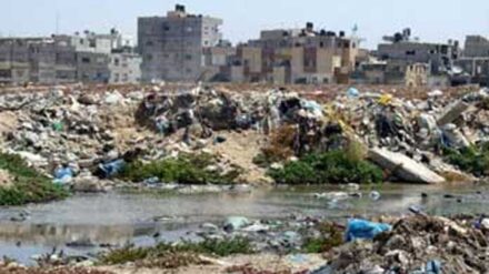 Kein schöner Anblick: Müll in Rafah