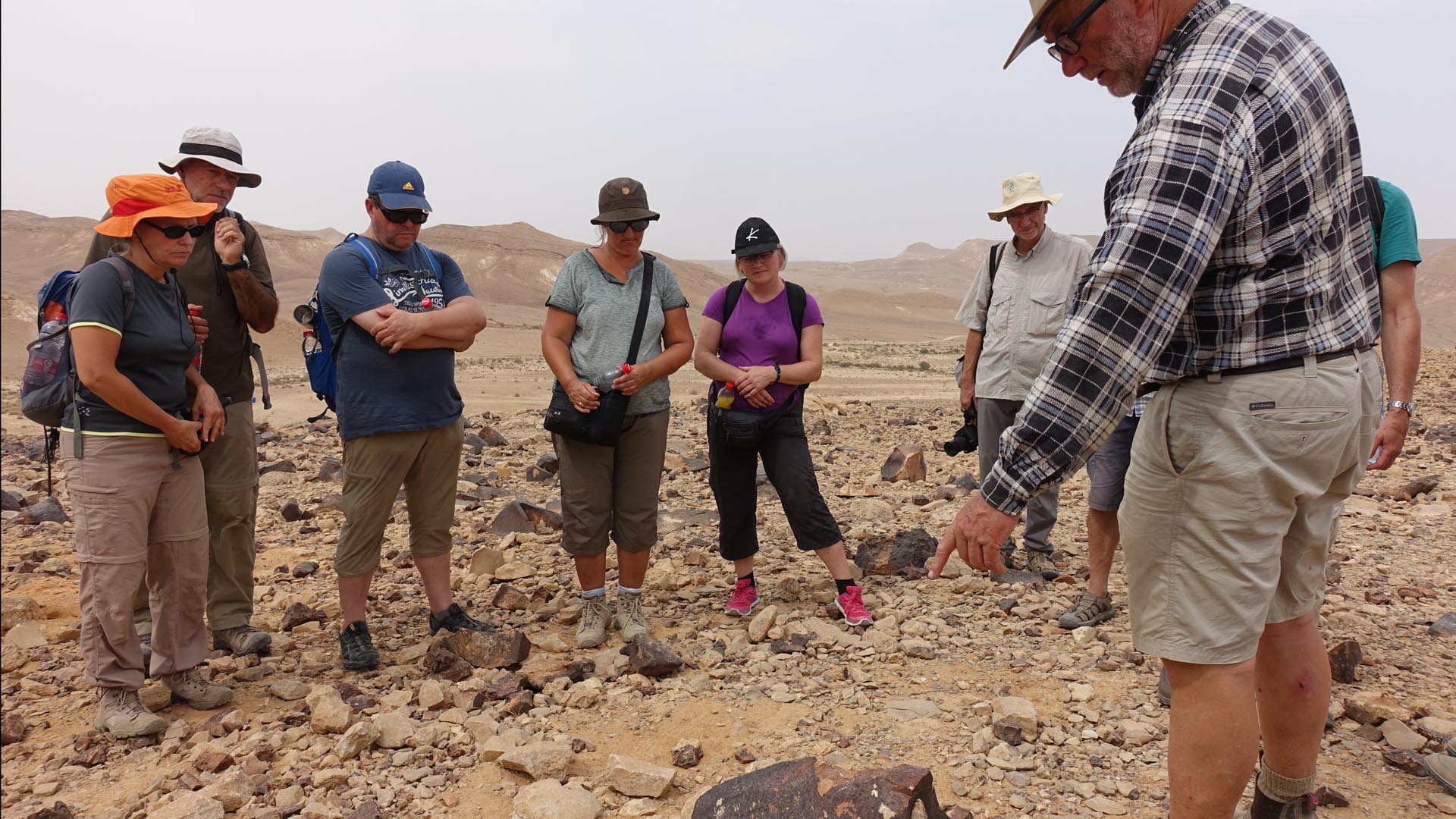 Jahrtausendealte Felsgemälde finden sich auf dem Berg Karkom, der von manchen für den Berg Sinai gehalten wird