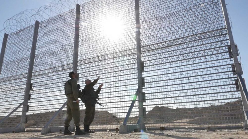 Der Gaza-Grenzzaun soll Terroristen davon abhalten, nach Israel einzudringen