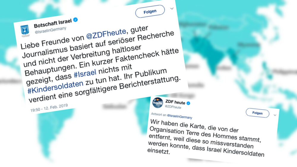 Die israelische Botschaft hat das ZDF auf Twitter direkt kritisiert – und dabei klare Worte gewählt