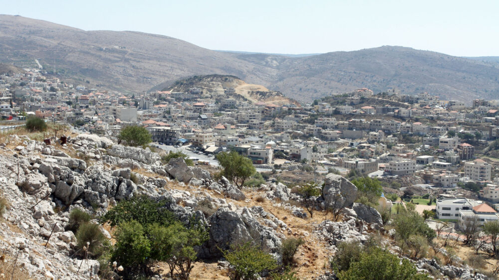 Der Golan sollte aus palästinensischer Sicht als „besetztes Gebiet“ bezeichnet werden