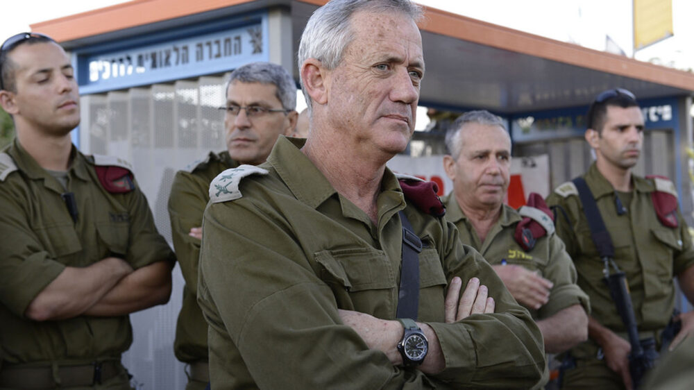 In Schwierigkeiten: Benny Gantz' Smartphone wurde vom iranischen Geheimdienst gehackt