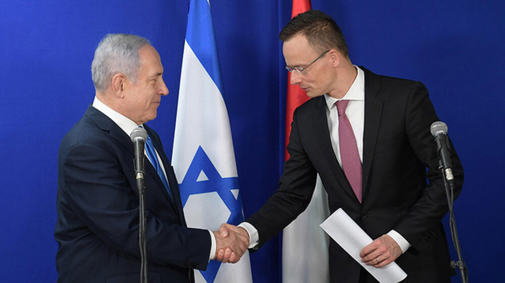 Der israelische Premier Netanjahu und Ungarns Außenminister Szijjártó sind sich in der Frage diplomatischer Vertretungen fast einig