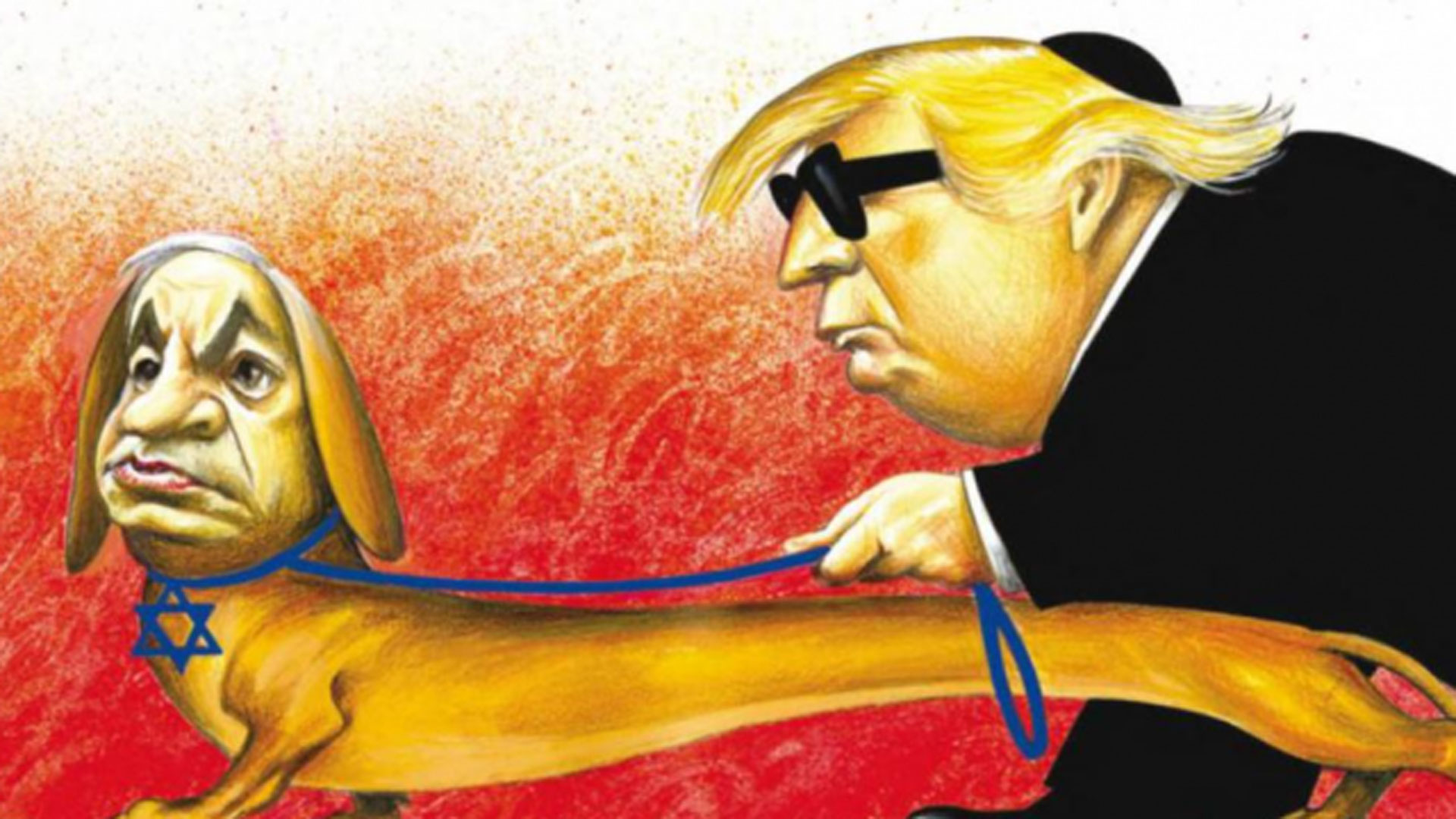 Der Stein des Anstoßes: Diese Karikatur erschien am Donnerstag in der internationalen Ausgabe der „New York Times“