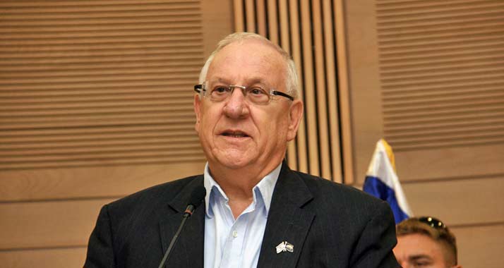 Der israelische Staatspräsident Rivlin verurteilte den Synagogenanschlag vom Samstag (Archivbild)