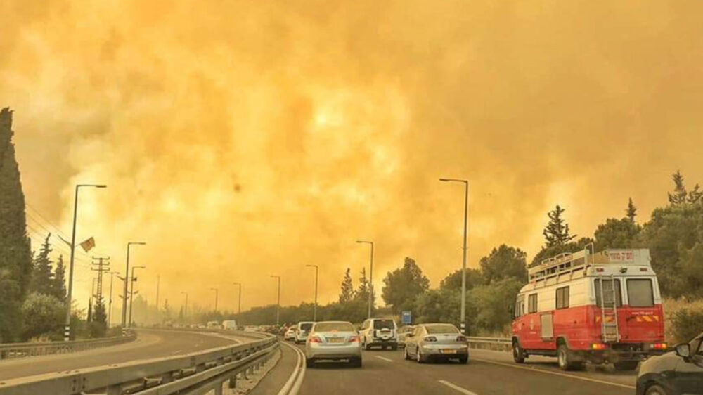 Wütendes Feuer: Die Behörden gehen auch von Brandstiftung aus