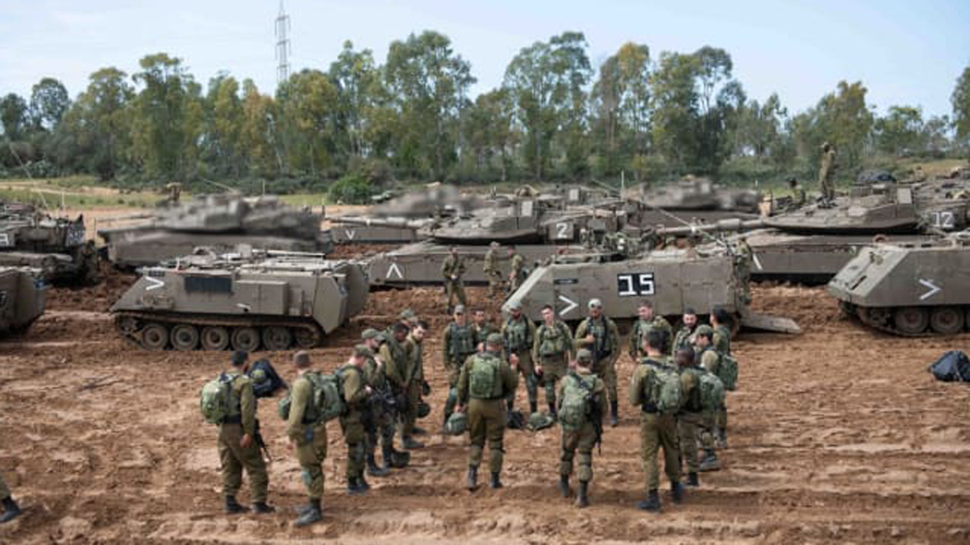 Israel verstärkte am Dienstag seine Militärpräsenz im Süden des Landes