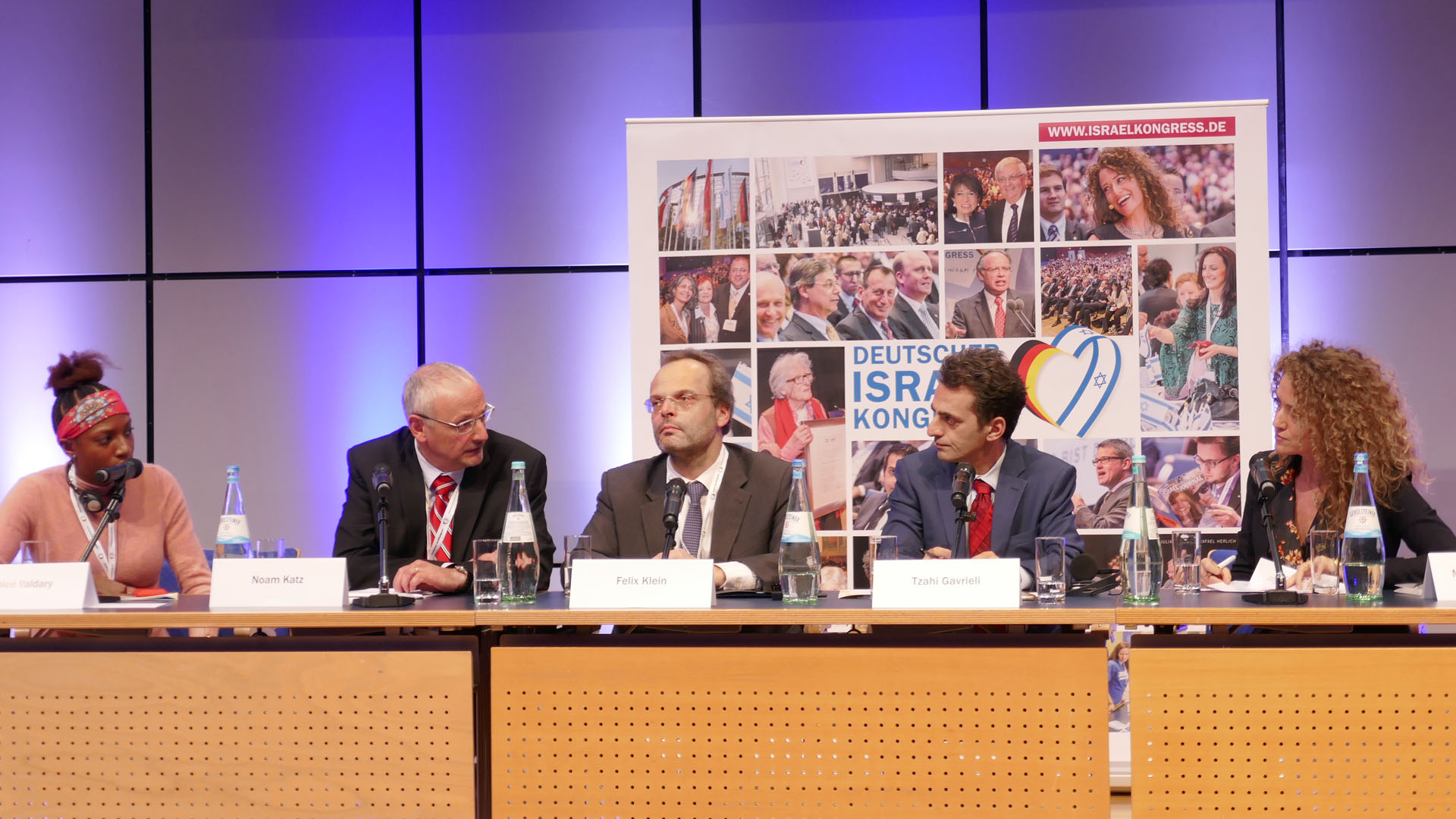 Beim 5. Deutschen Israelkongress in Frankfurt am Main beteiligte sich Chloé Valdary an einer Diskussionsrunde zu BDS
