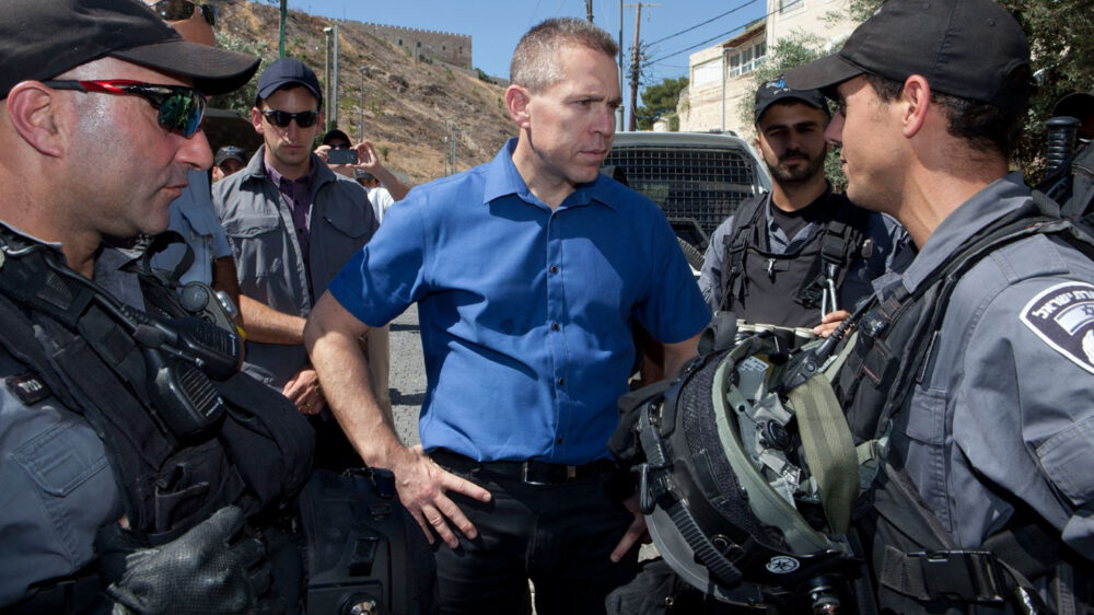 Israels Sicherheitsminister Erdan hat sich nach den Unruhen auf dem Tempelberg in Jerusalem geäußert