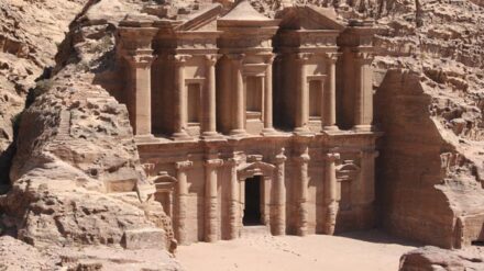 Die Felsenstadt Petra soll Kulisse des Films „Dschaber“ sein