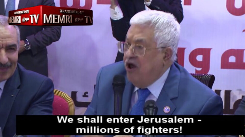 Sieht sich als Nachkomme der Kanaanäer: Palästinenserpräsident Abbas