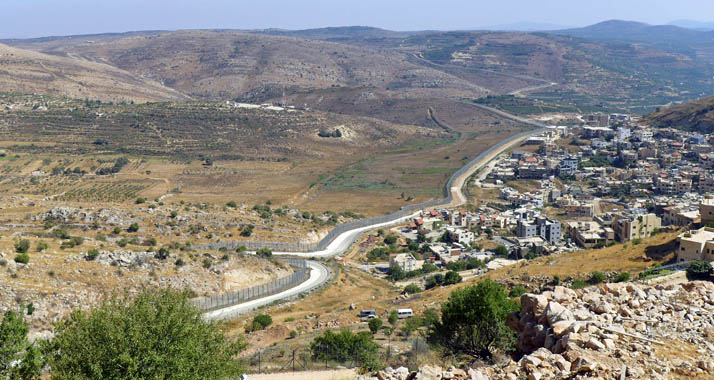 Die Drusenstadt Madschdal Schams im Golan an der Grenze zu Syrien