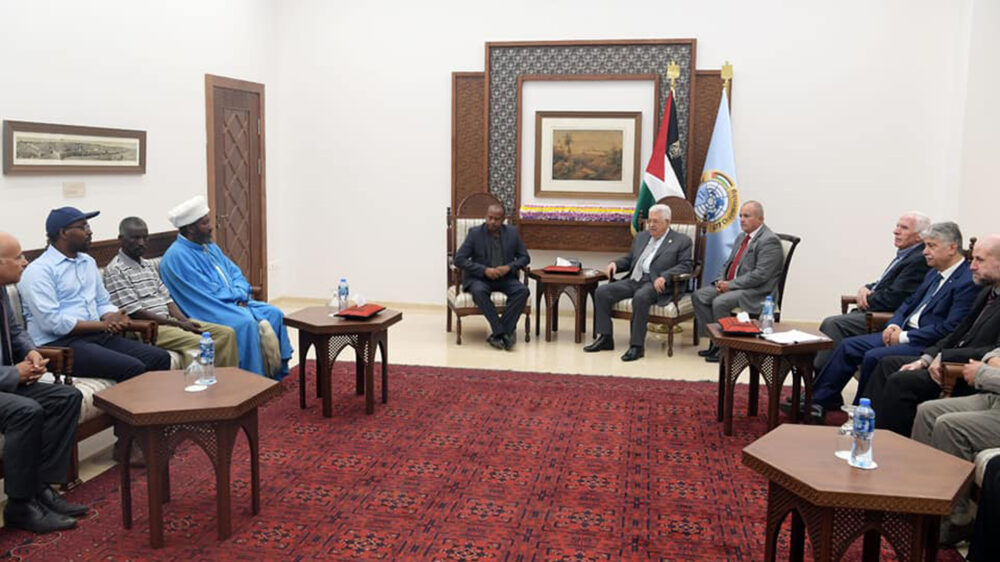 Abbas zeigte sich laut Teilnehmern „bewegt“ angesichts des Schicksals Mengistus