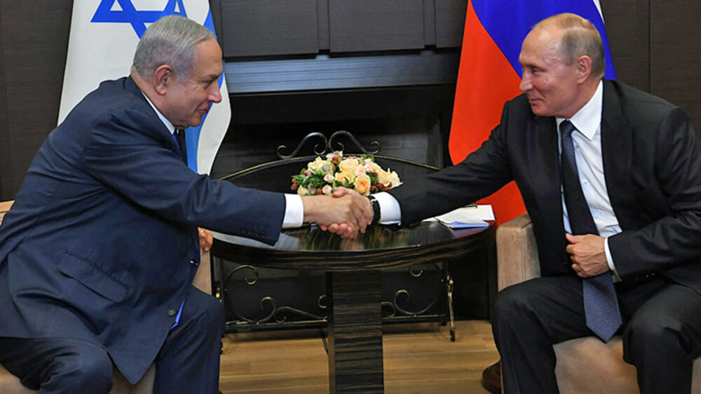 Der israelische Premier zu Besuch beim russischen Präsidenten Putin in Sotschi